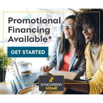 Synchrony Flexible Promotional Financing Image Provided Through Zinz Design & Selection Center