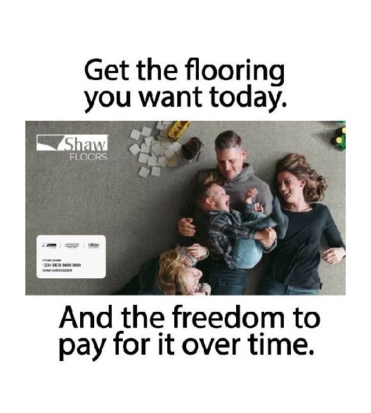Wells Fargo Financing at Zinz Design and Selection Center Inc in Austintown, OH